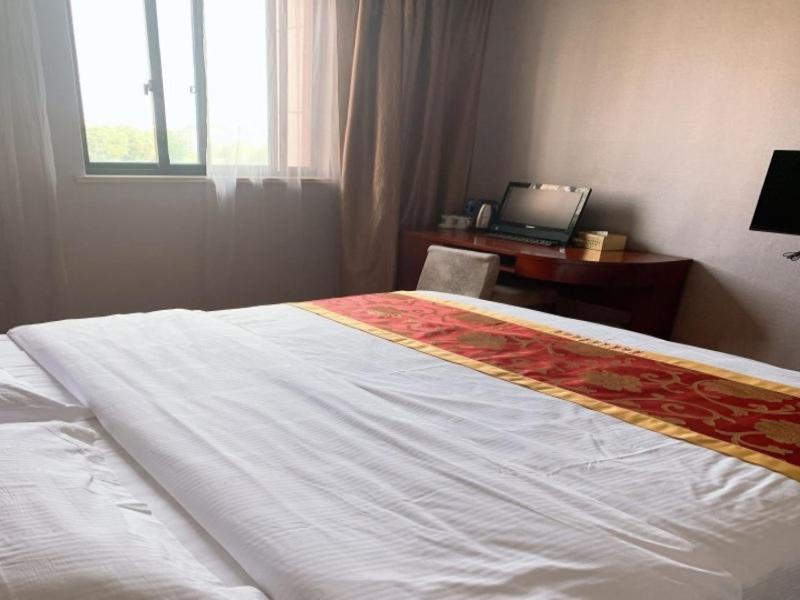 Greentree Inn Jiangsu Wuxi Xibei Town Xingtiandi Shell Hotel Exterior foto